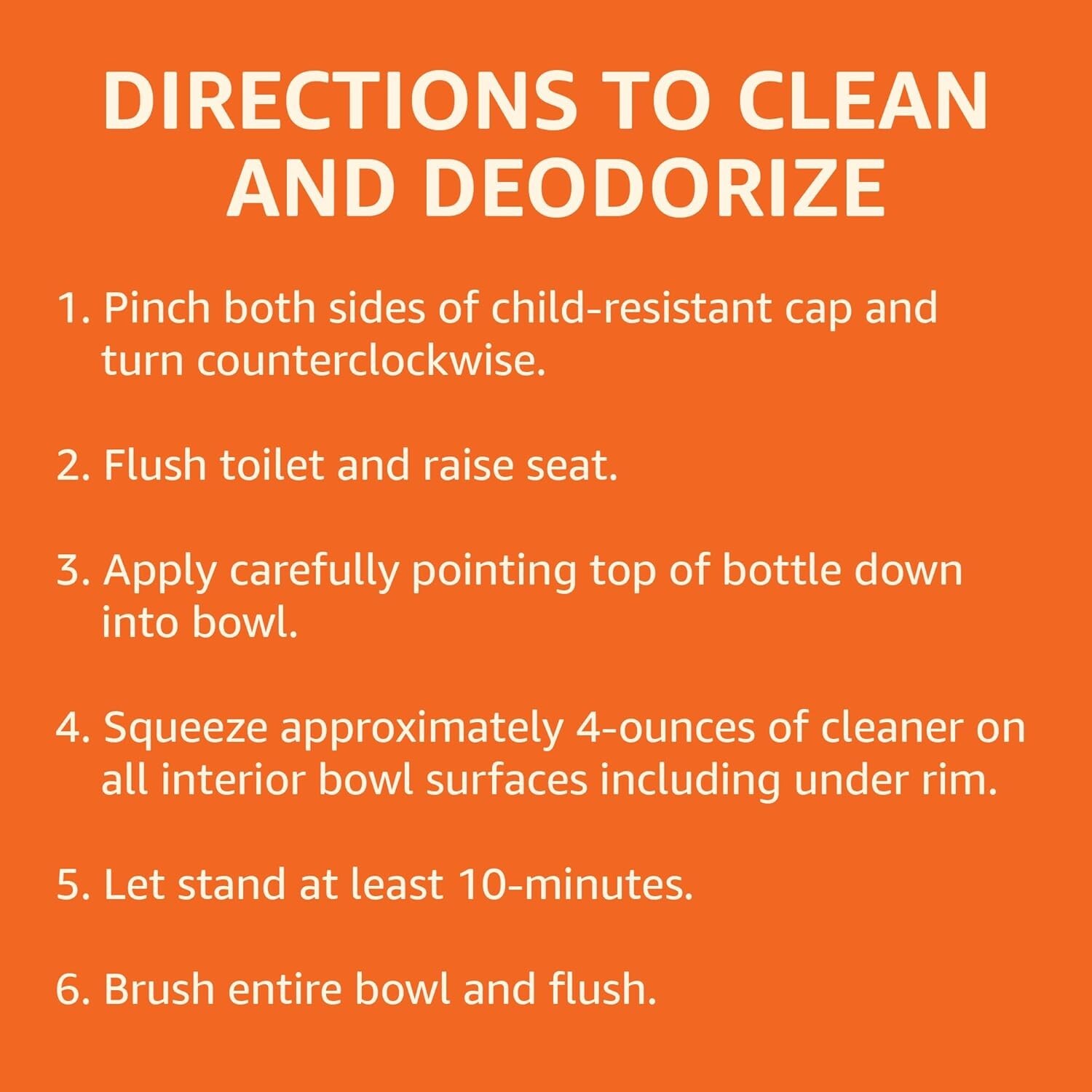Amazon Basics Toilet Bowl Cleaner with Bleach Fresh Scent 24oz 2 Pack Fast S