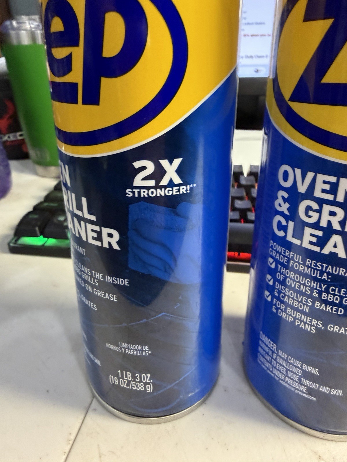 Zep Heavy-Duty Oven & Grill Cleaner Aerosol 19 oz Unscented