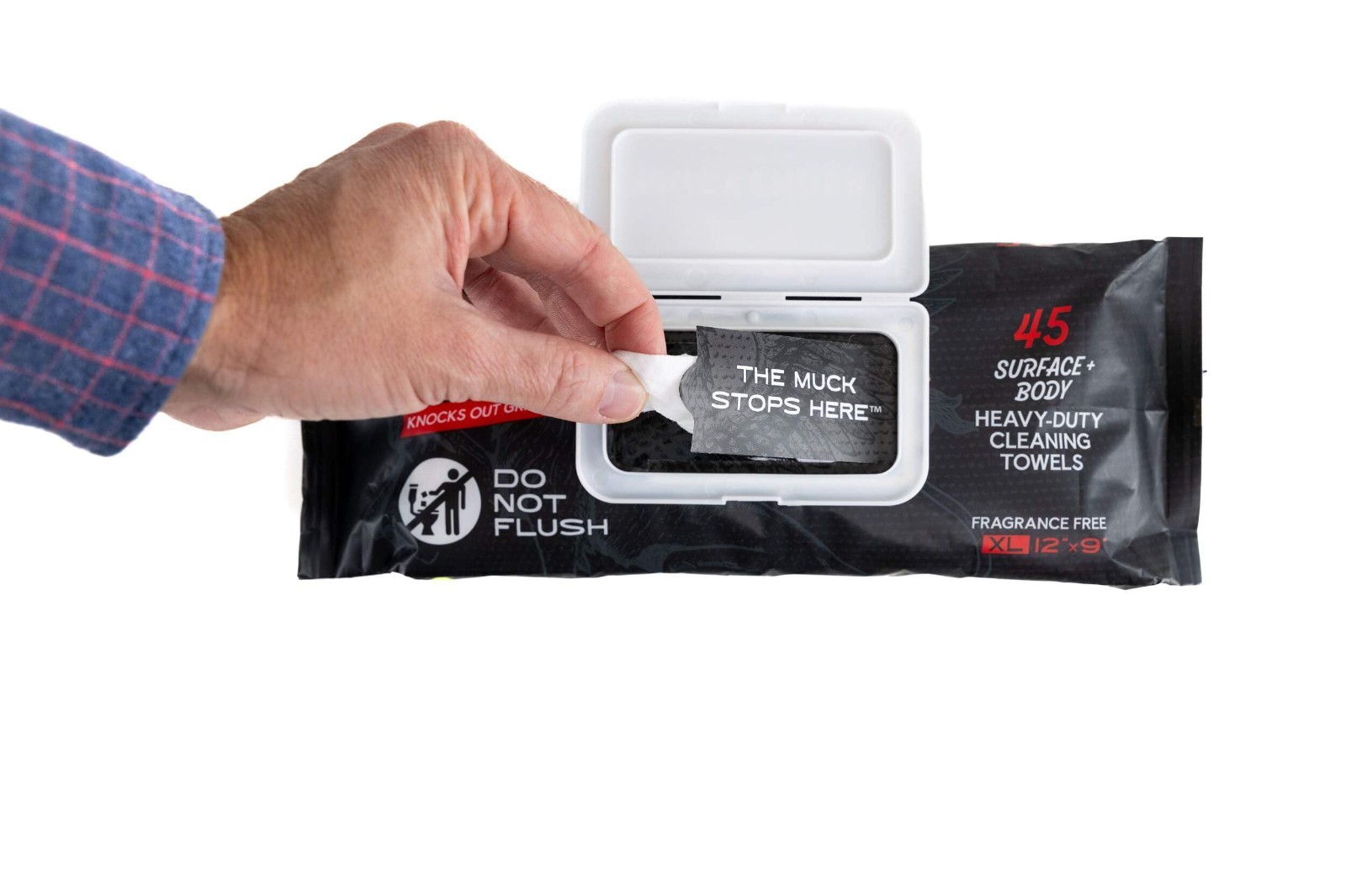 Heavy Duty Cleaning Wipes – Paint Prep & Degreasing Towels, Eco-Friendly, Unscen