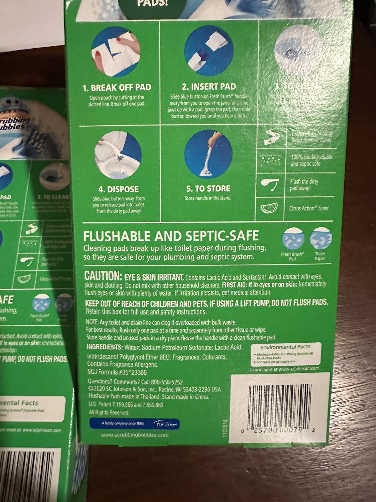 Scrubbing Bubbles Fresh Brush Toilet Bowl Cleaning System Starter Kit Vintage