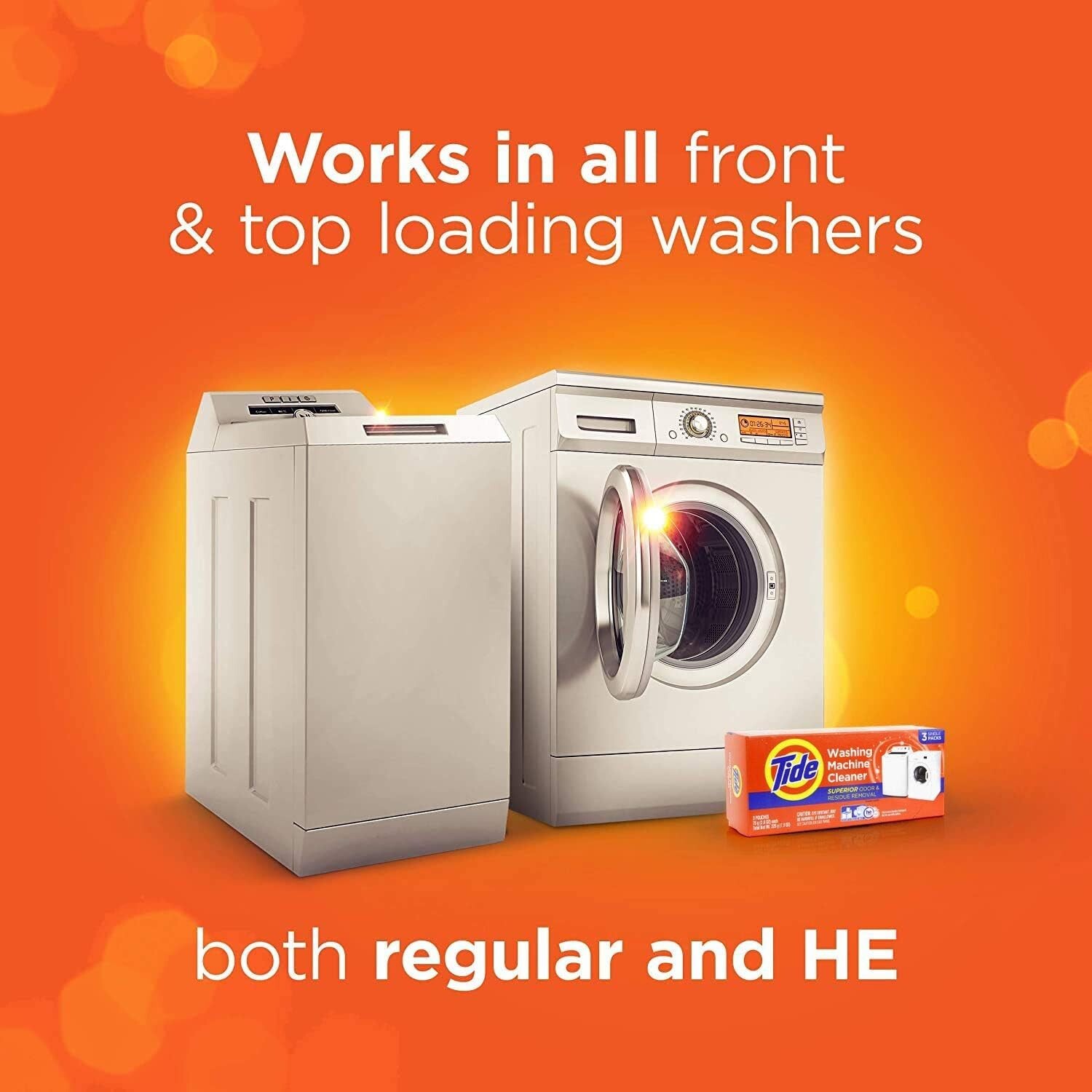 Washing Machine Cleaner by Tide, 10 Count (Packaging May Vary)