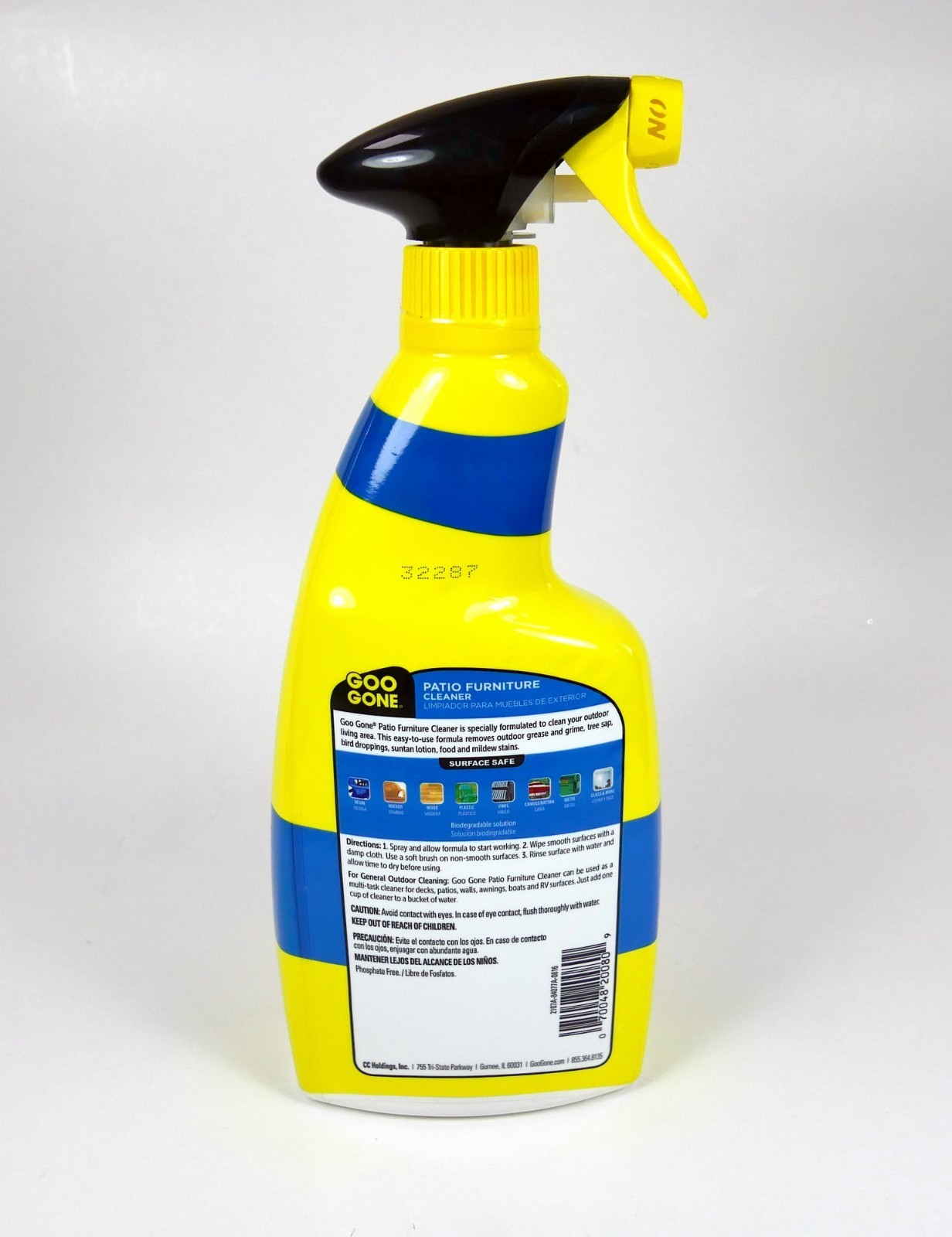 Goo Gone Patio Furniture Cleaner 24 Fl oz 710ml New