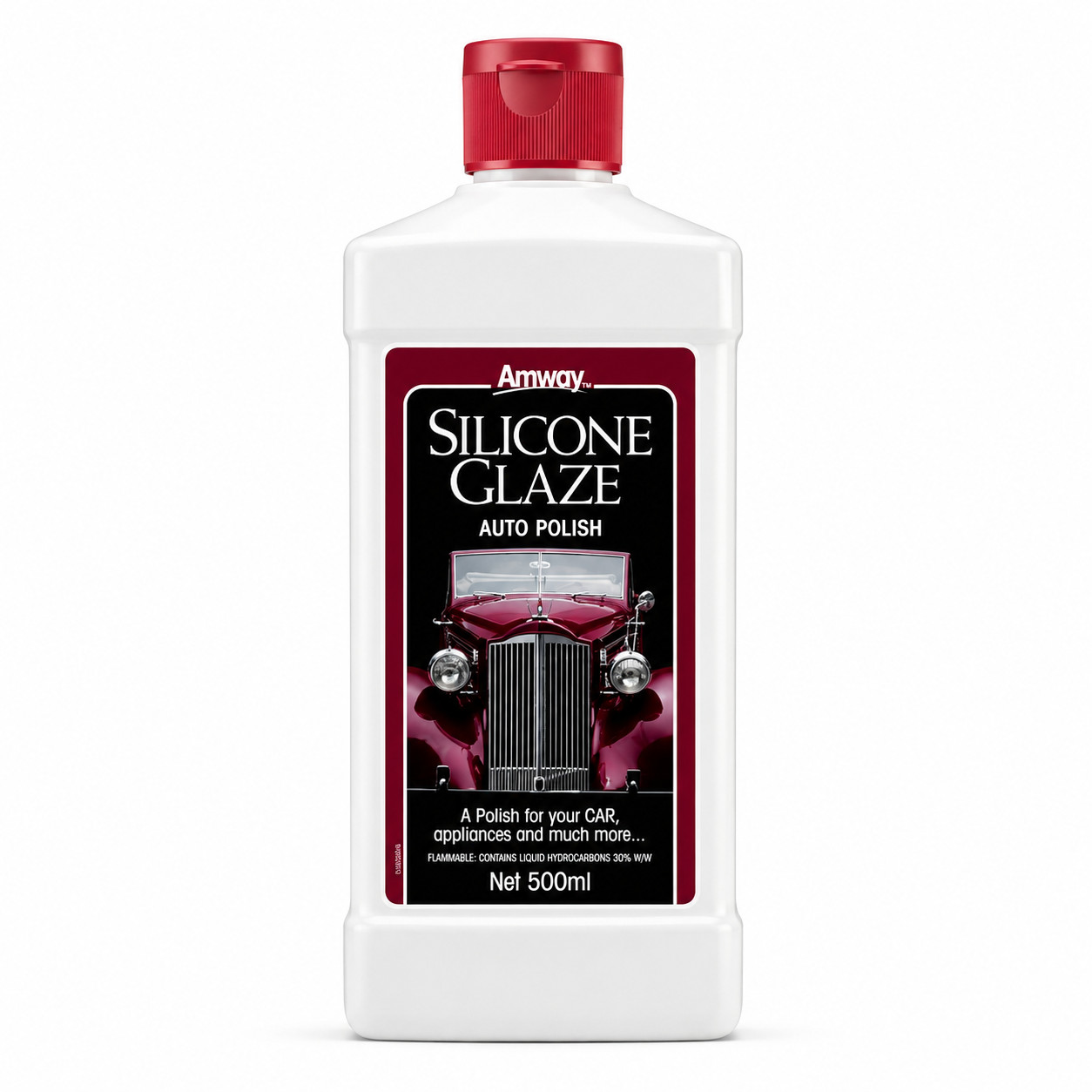 1 X 500 ml Amway Silicone Glaze Car Bike Polish Blend of Wax & Four Silicon FS