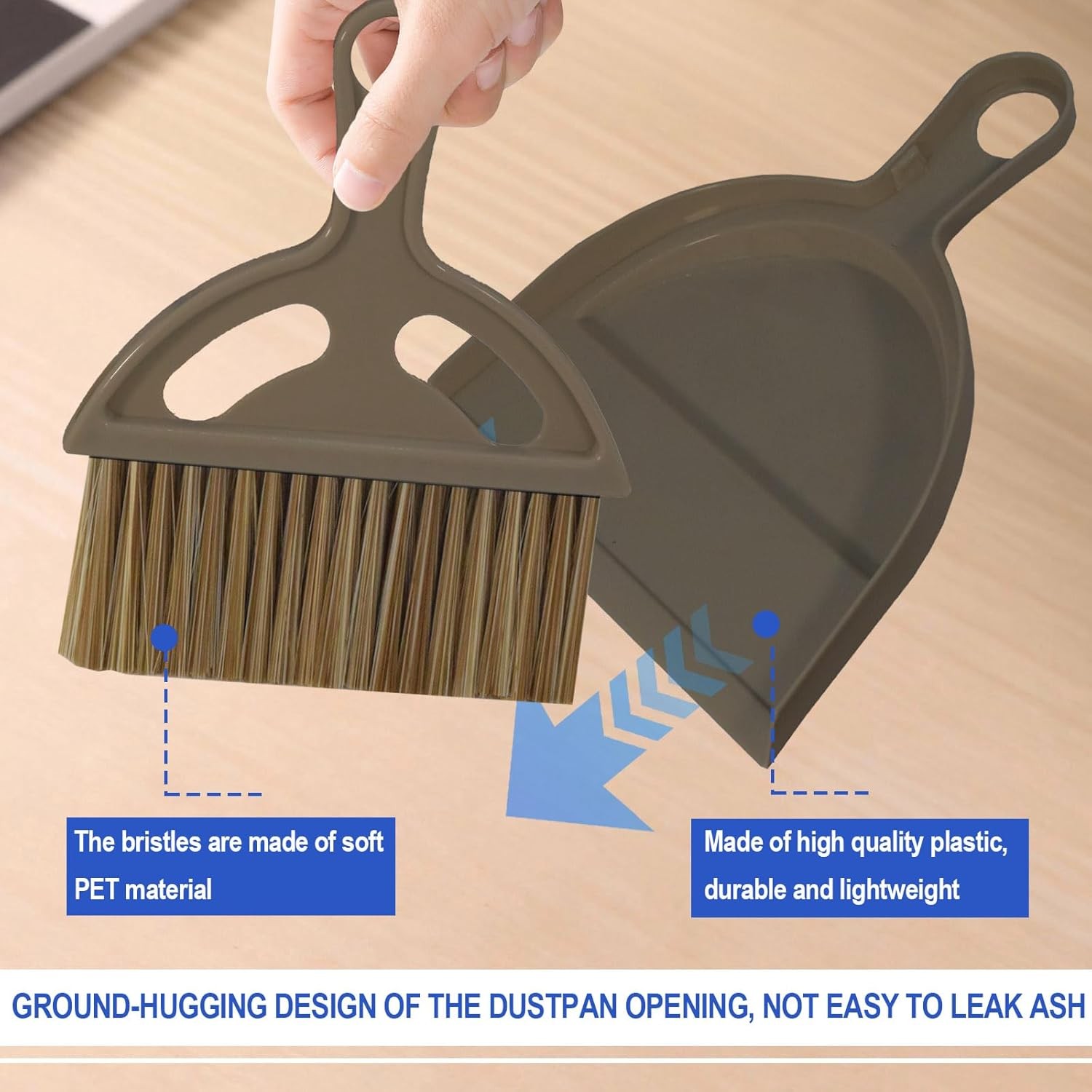 Mini Broom and Dustpan Set Hand Broom with Dustpan Portable Housekeeping