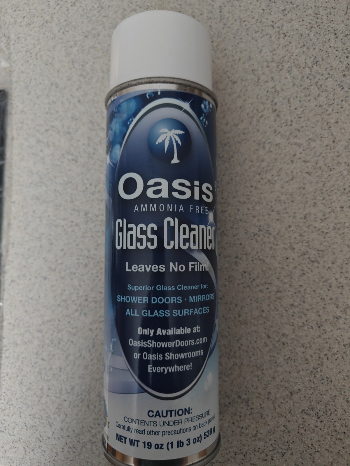 Oasis Shower Doors Glass Cleaner Streak-free Squeegee Included With Extra Blade