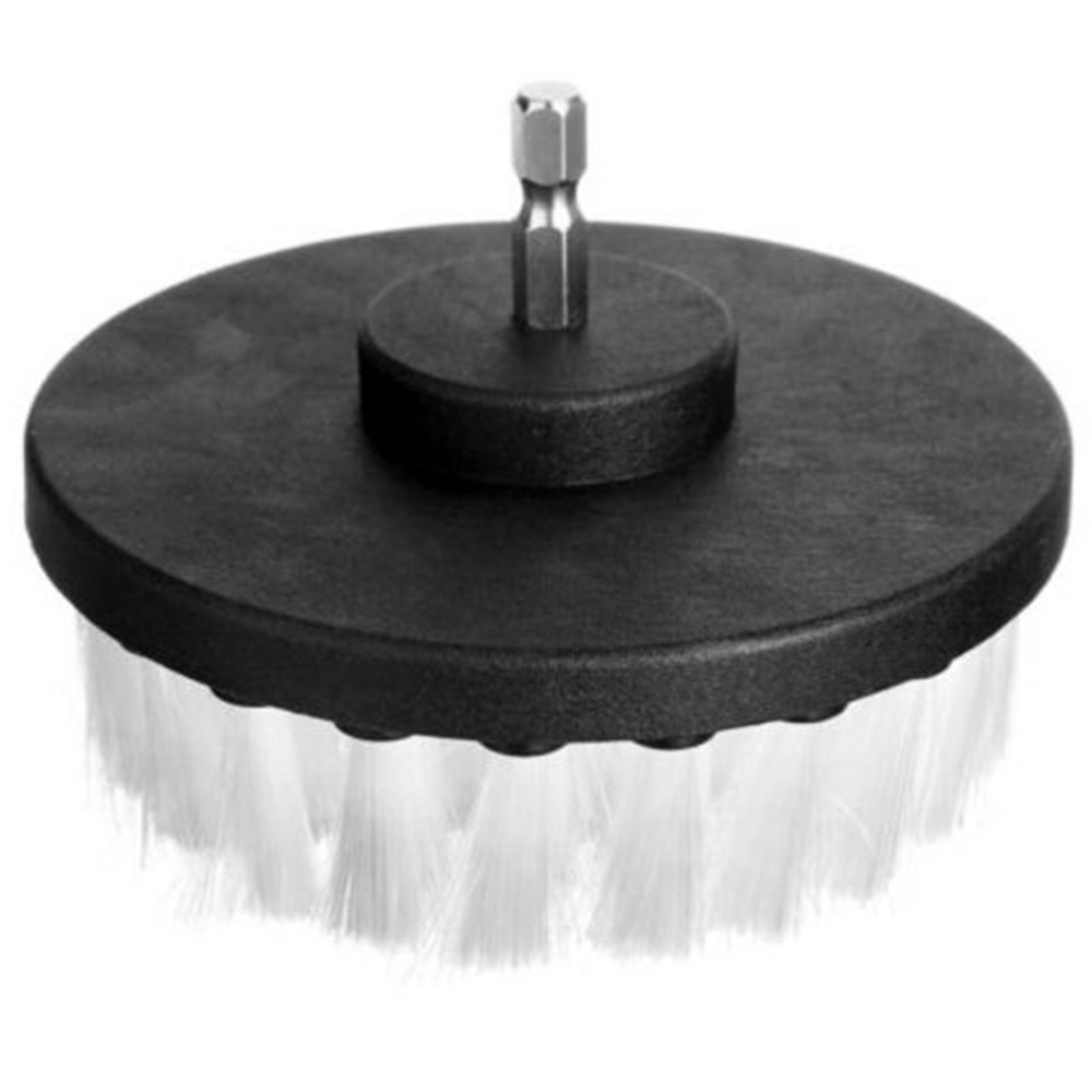 Plastic Drill Brush Rotary Scrubbing Cleaning Replacement Strong Bristle