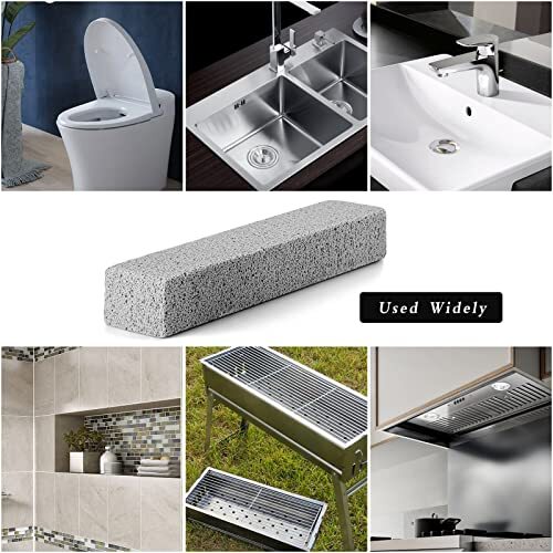 Pumice Stone for Toilet 6 Pack Cleaning Bowl Pumice Stick Pumie Heavy Duty Tile