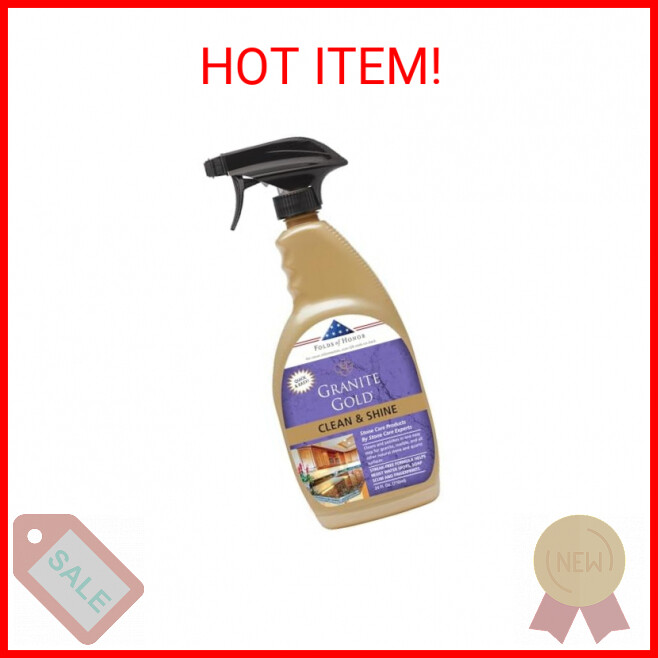 Granite Gold Clean and Shine Spray-Streak-Free Deep Cleaning & Polishing of Gran