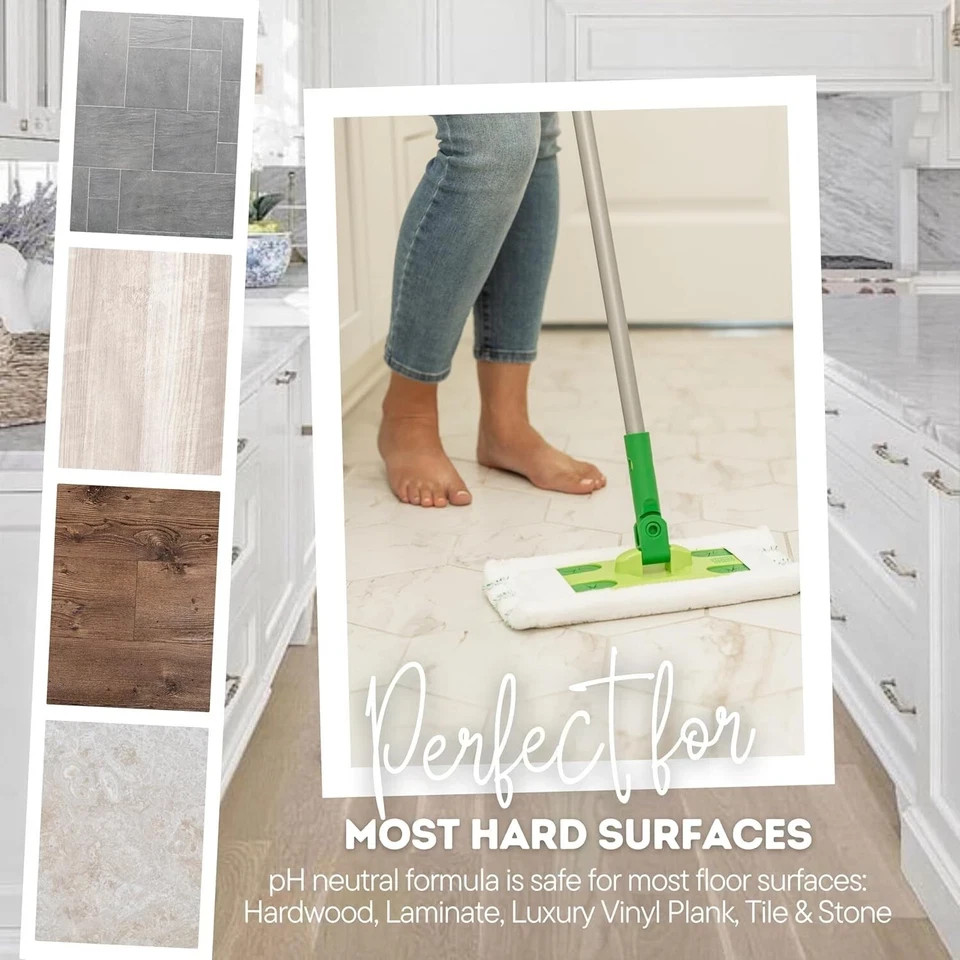 Quick Shine Multi Surface Floor Finish 64oz | Cleaner & Polish use on