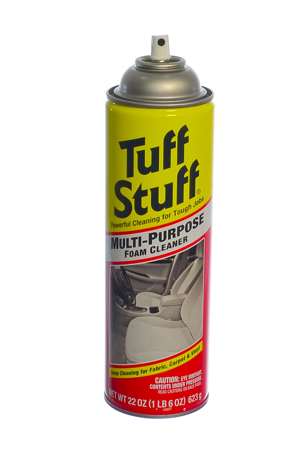 Tuff Stuff Multi Purpose Foam Cleaner for Deep Cleaning of Car Interior 22 oz.