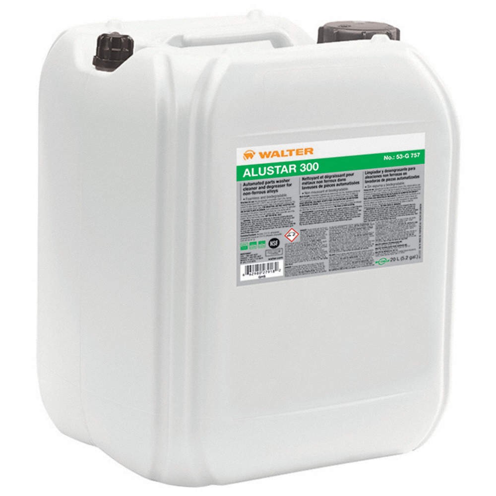 WALTER SURFACE TECHNOLOGIES Cleaner/Degreaser,Heavy Duty,5.2 Gal. 18C838
