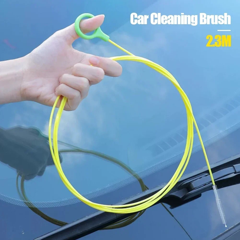 1pc 2m Car Sunroof Drain Hole Unclogger Cleaning Brush Flexible Tool – NEW