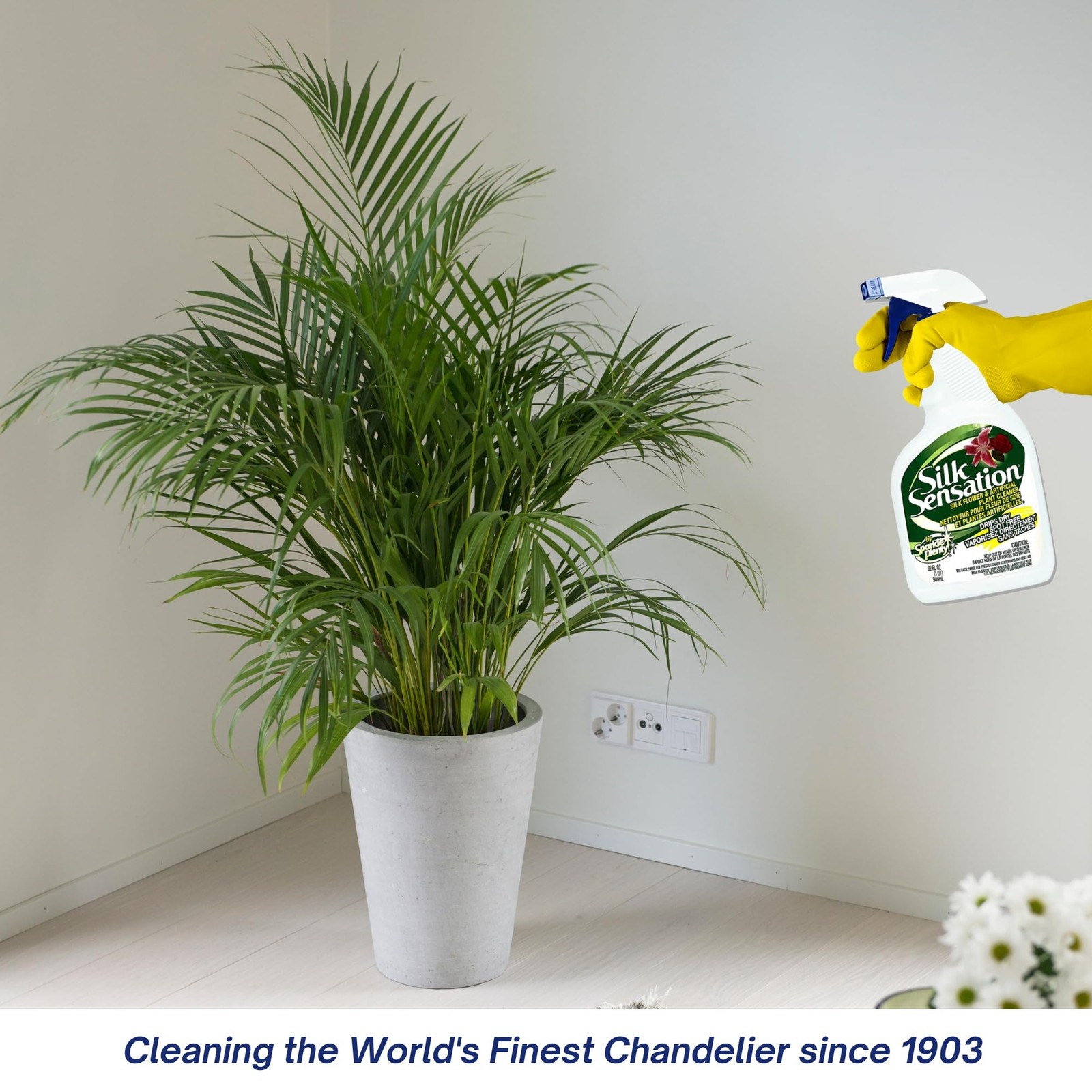 Sparkle Plenty Silk Sensation Artificial Flower & Plant Leaf Cleaner – Fake F…