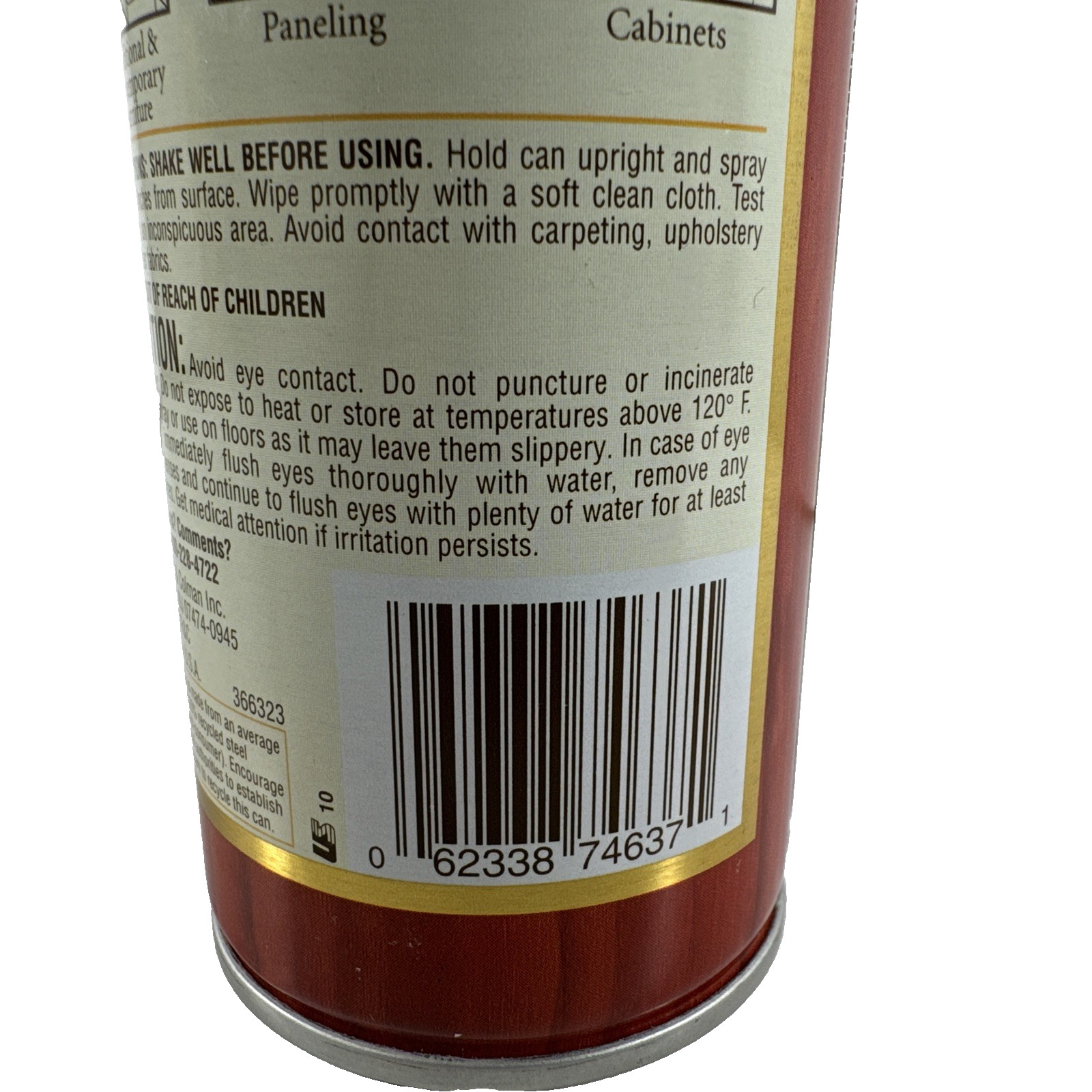 NOS 1999 Old English Country Scent Furniture Wood Polish Discontinued 12.5oz