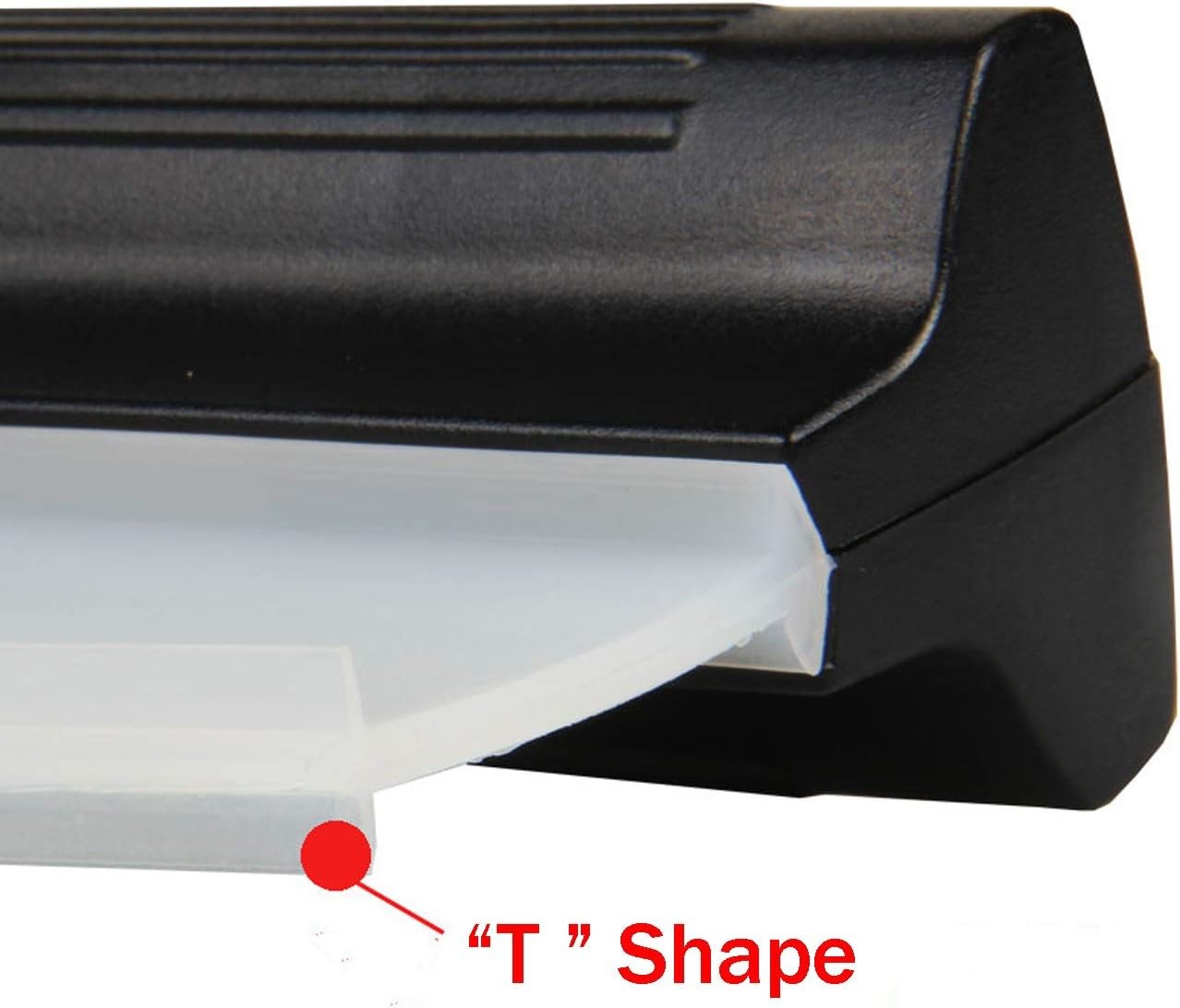 2 Pack 10 Inches Cleaning Water Squeegee Blades Soft Silicone Squeegee for