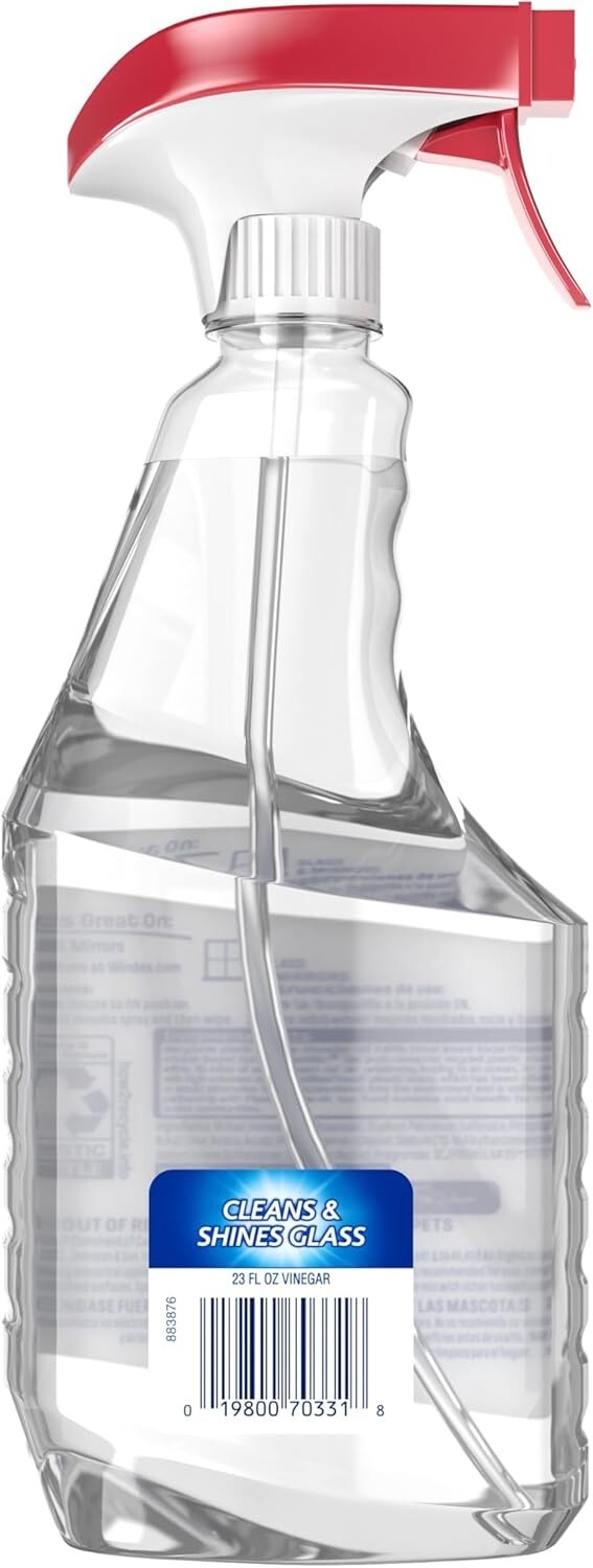 Windex Vinegar Glass & Surface Cleaner 23 oz Spray Bottle