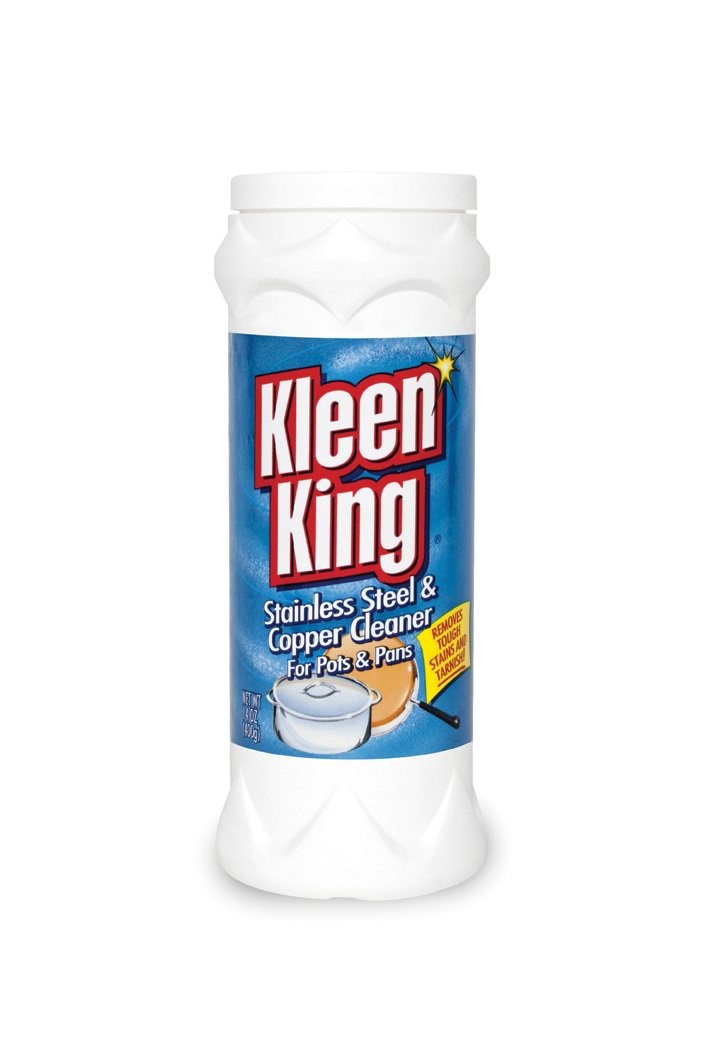 King Kleen Stainless Steel Cookware Cleaner and Copper Cleaner (14 oz, 1 Pack…