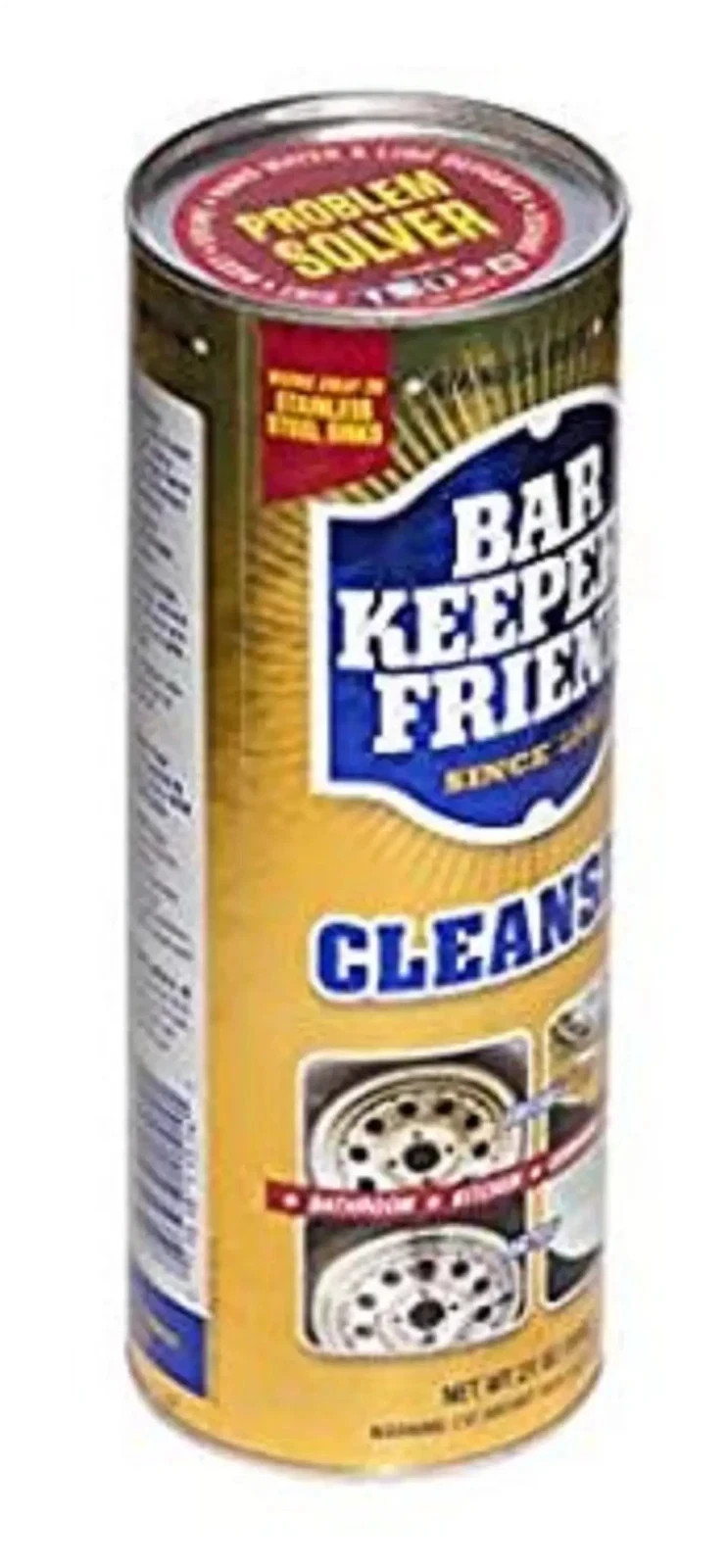 Bar Keepers Friend 21-oz Powder All-Purpose Cleaner Polish Cleanser Home Kitchen