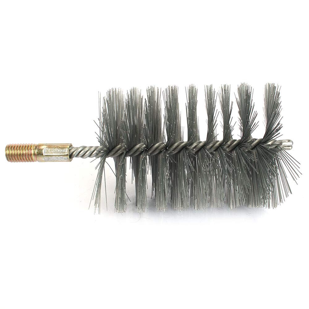 1Pc 3″ Round Pipe Tube Stainless Steel Wire Brush 75mm
