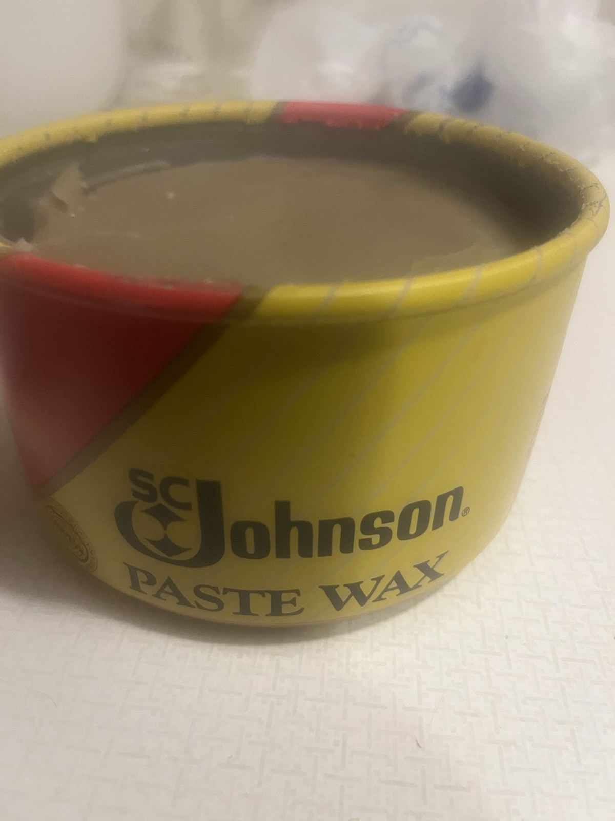 SC Johnson Paste Wax Original Formula Shine Protection 16 Oz Used