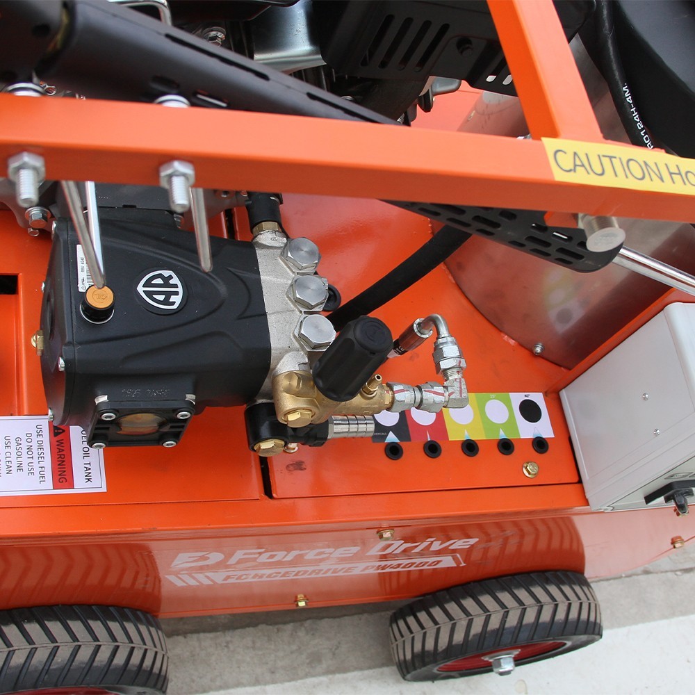 FREE SHIP Hot Water High-Pressure Washer 13.5HP Gasoline，Water Pump 4000PSI 4GPM