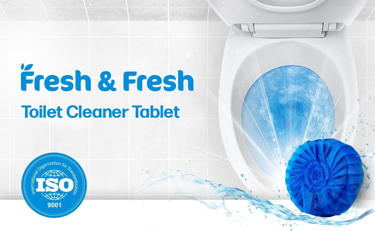 Disposable Toilet Bowl Cleaners(20-299 Tablets) Odor Eliminator, Fresh Scent