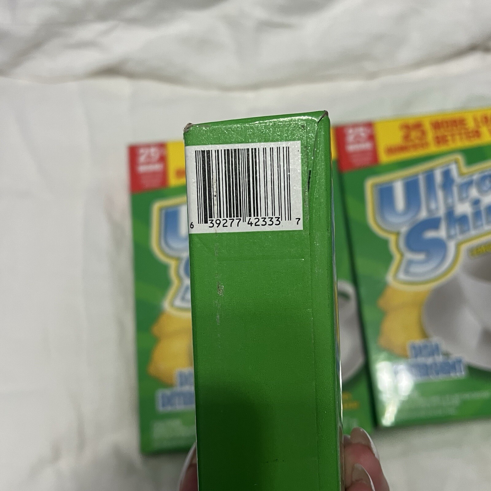 3-pack Dishwasher Detergent Ultra Shine Boxes 25 oz. Lemon Scented