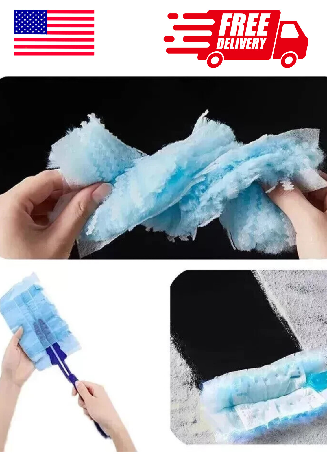 Heavy Duty Duster Refills for Swiffer Duster (30 Count) | 360° Unscented