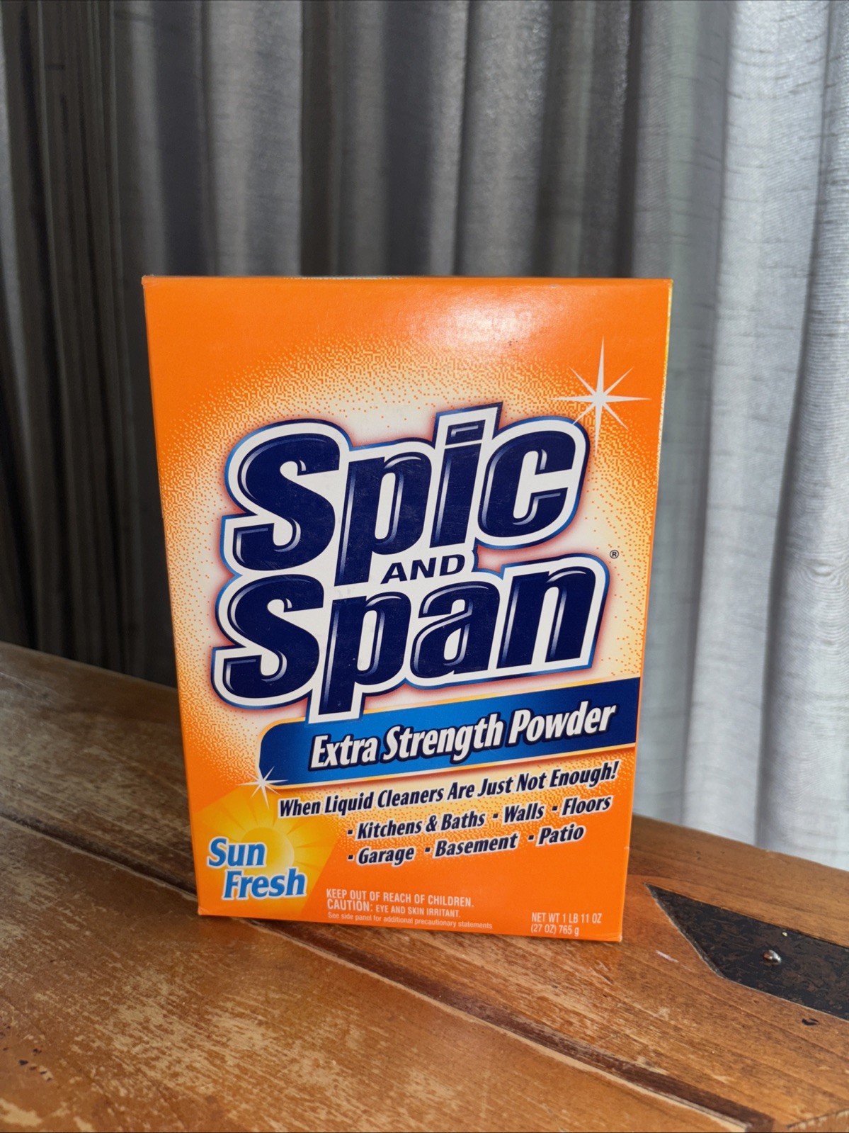 NEW Spic and Span Extra Strength Powder SUN FRESH 27 oz
