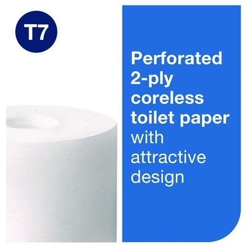 Tork Coreless High Capacity Bath Tissue, 2-Ply, 1,000 Sheets/Roll, 12 Rolls/CT