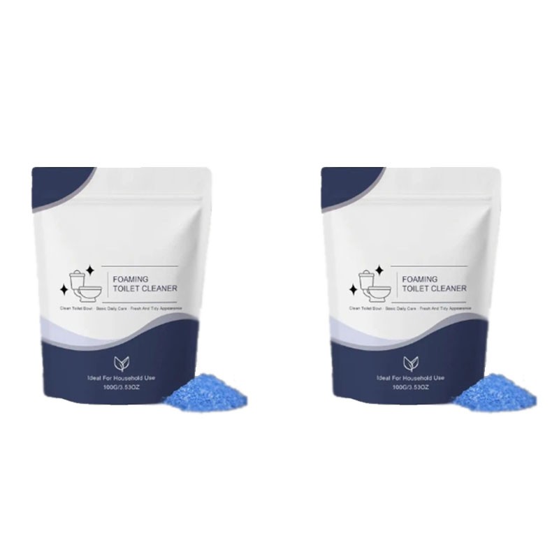 6PC Restorabowl Foaming Cleaning Powder Fresh Scent Fast Dissolving Daily Care