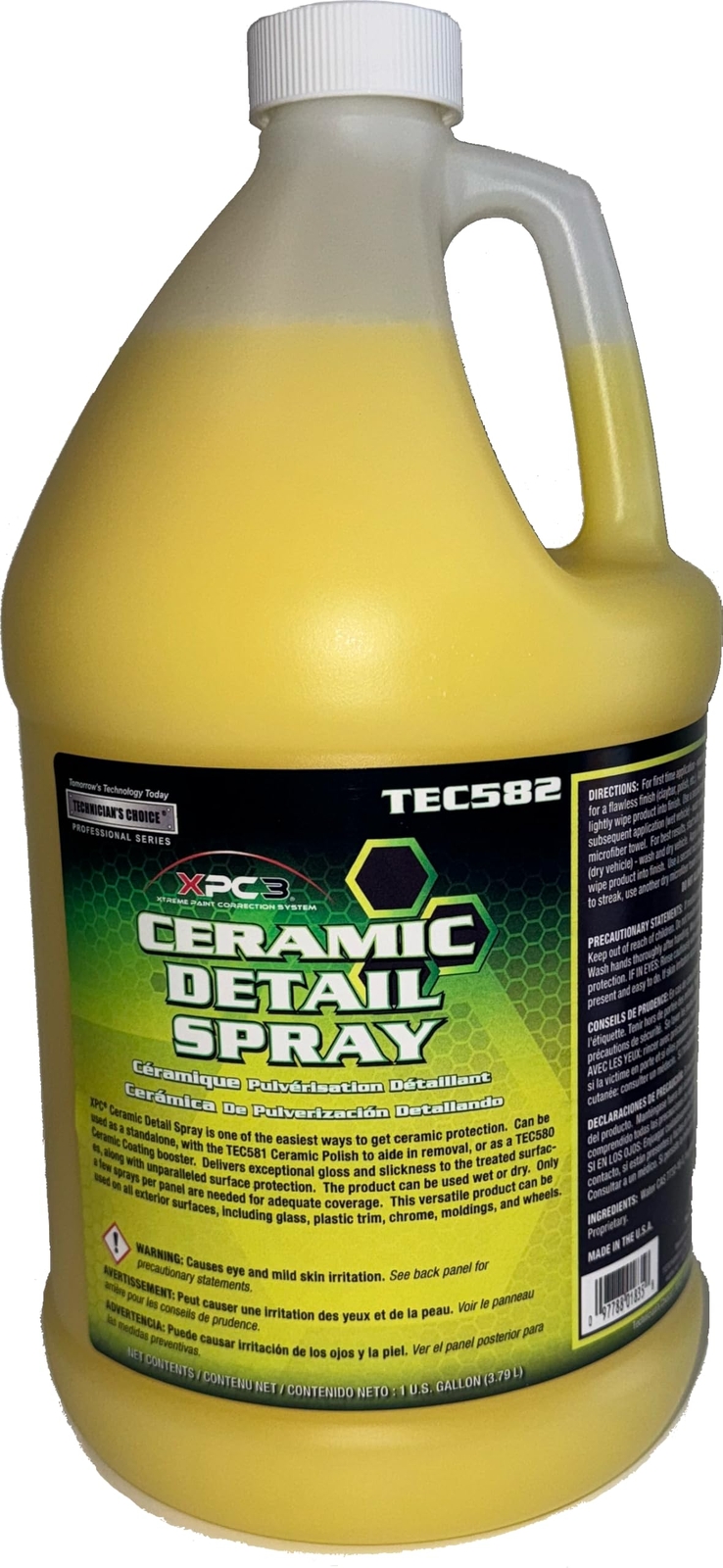 TEC582 Ceramic Detail Spray 128 Fl Oz Exceptional Gloss and Protection
