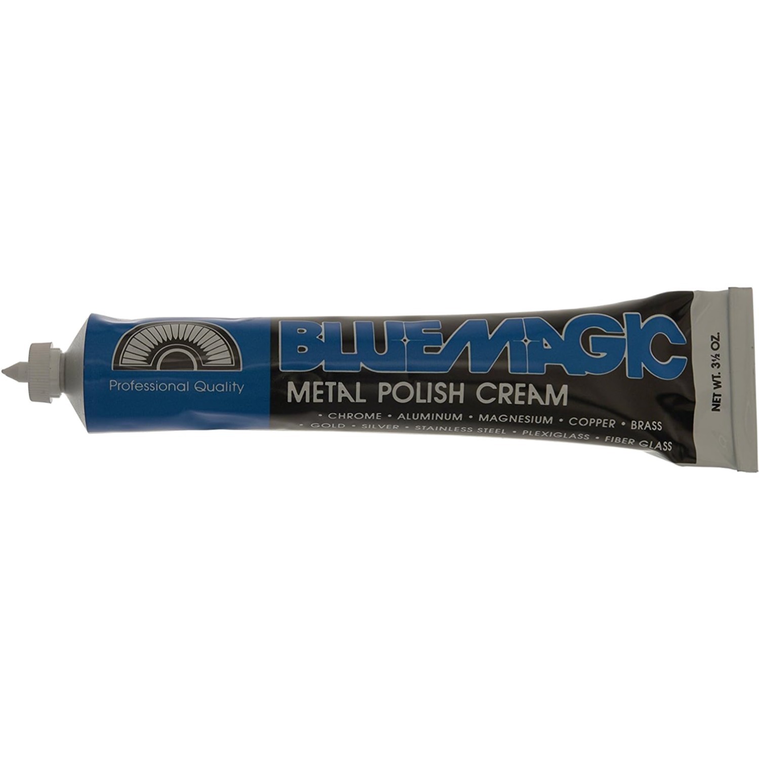 Metal Polish Cream 3.5 oz Non-abrasive Tarnish Removal for Aluminum Steel