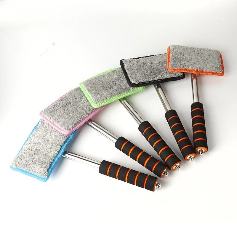 Windshield Cleaning Tool Kit & Car Window Glass Wiper Cleaner Brush Extendable