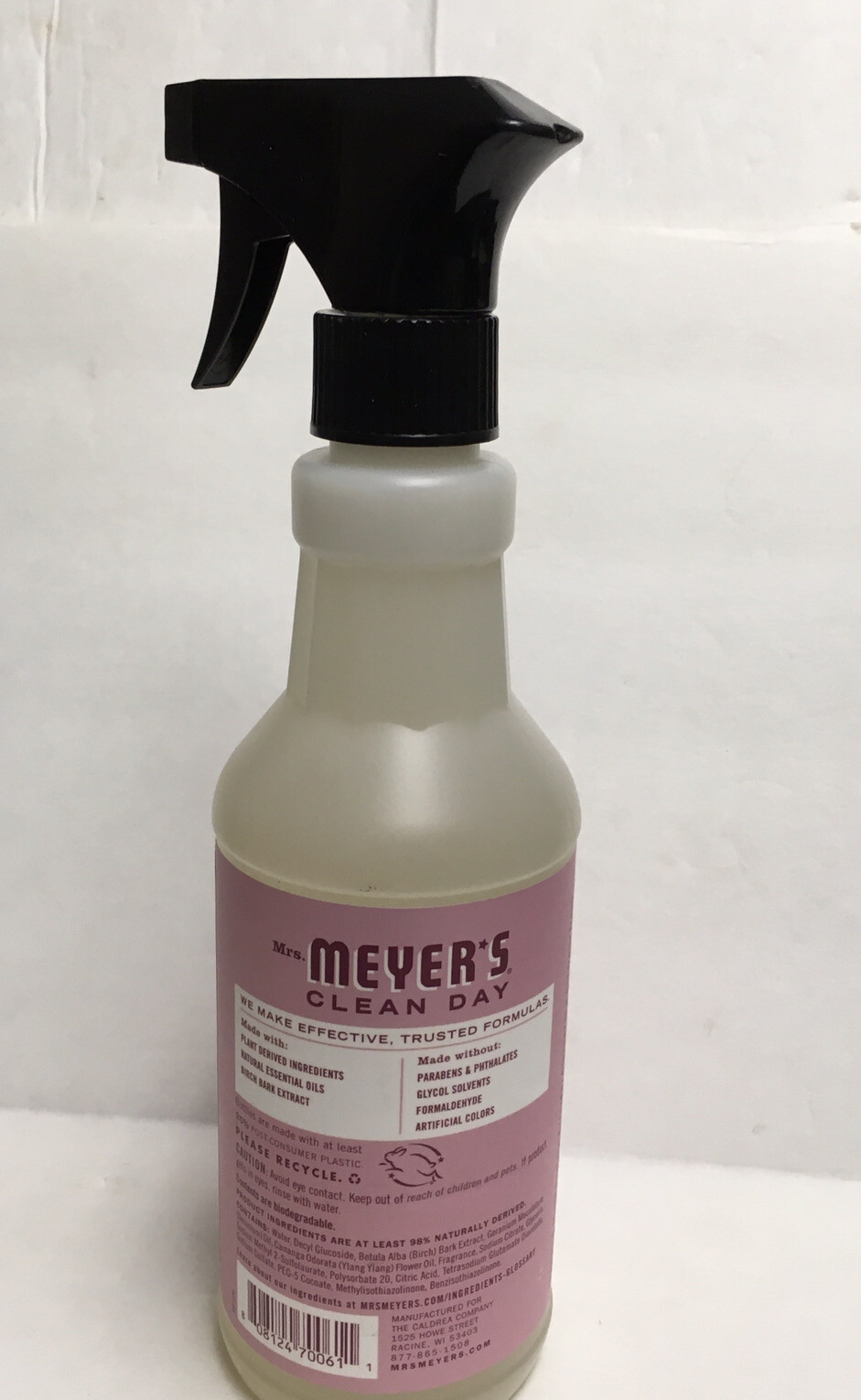 Lot of 3 Meyer’S Clean Day Multi-Surface Cleaner Spray 16 fl oz Each