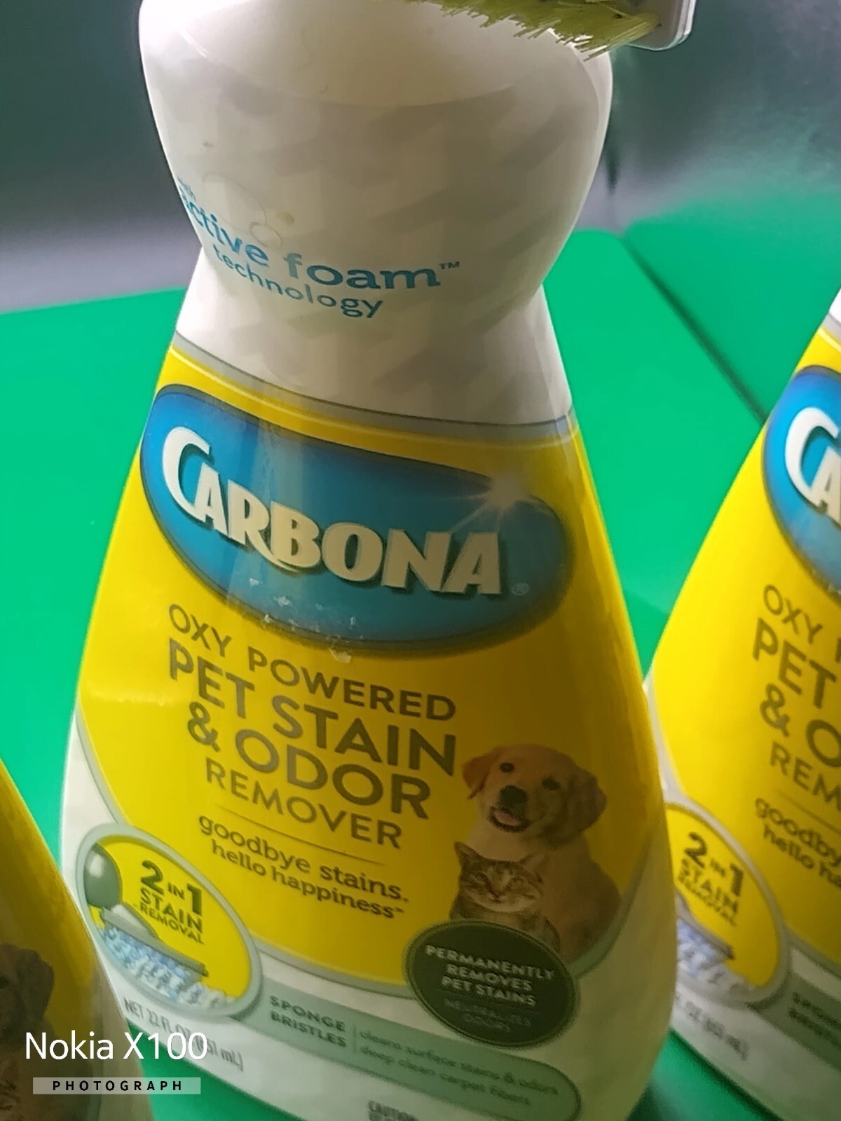 Carbona 2 in 1 Oxy-Powered Pet Stain Odor Remover Carpet Cleaner Lot Of 3. 1F2