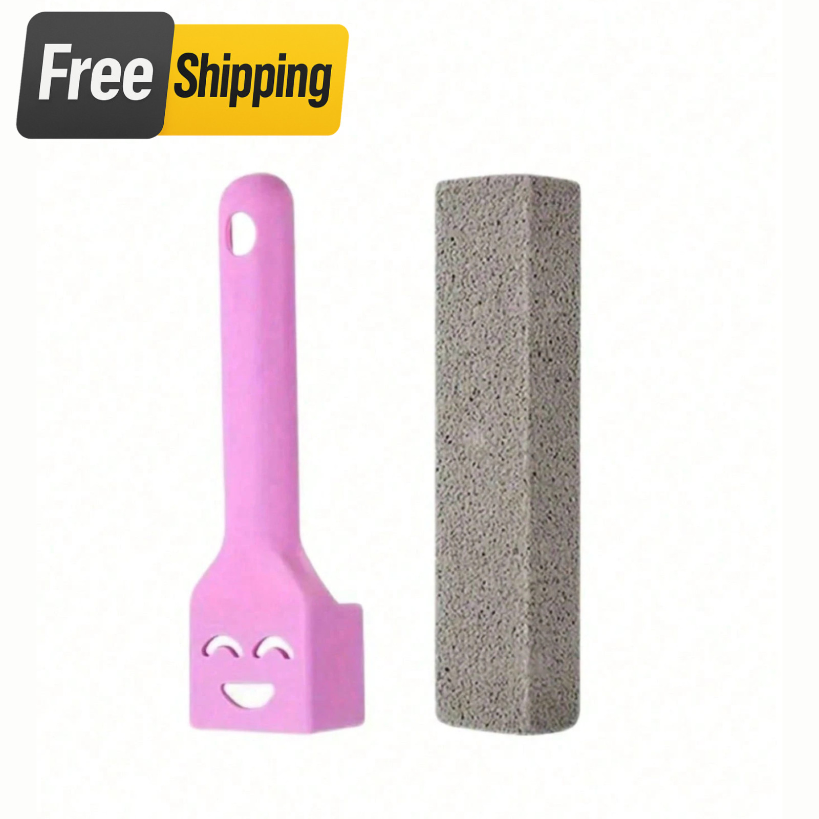 Natural Pumice Stone Toilet Cleaner Hard Water Stain Rust Remover Bathroom Scrub