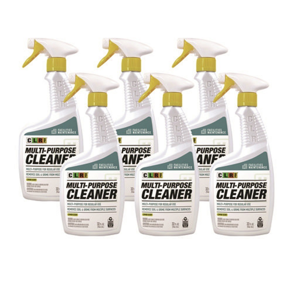 CLR PRO FMMPC326PRO 32 oz. Multi-Purpose Cleaner Spray – Lemon Scent (6/CT) New