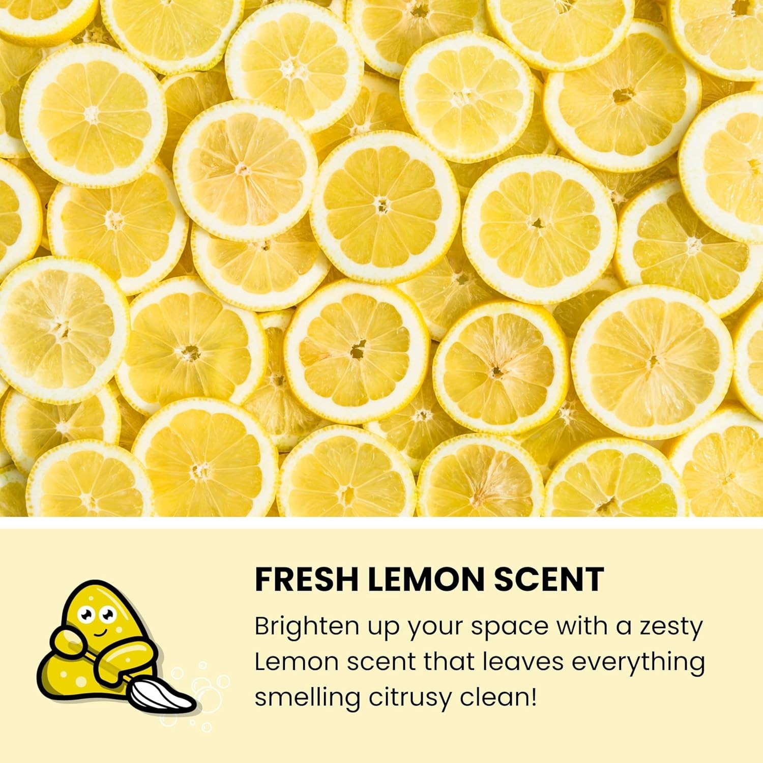 Lemon Scented Car Cleaning Putty 3 Pack Interior Detailing Gel Slime Buddies