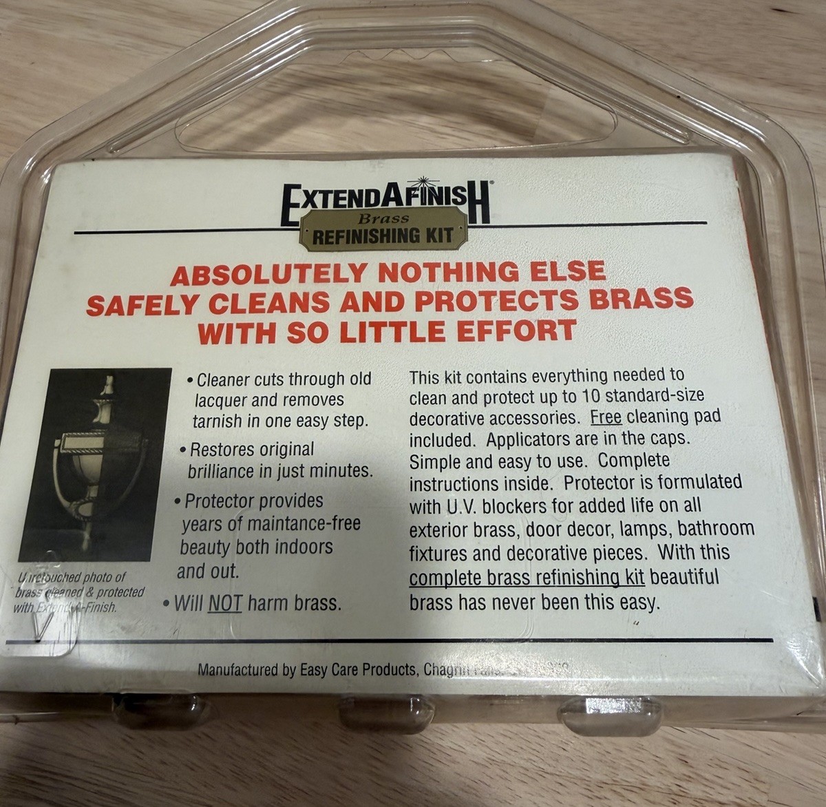 Extend A Finish BRASS and COPPER Cleaner and Protector New Discontinued