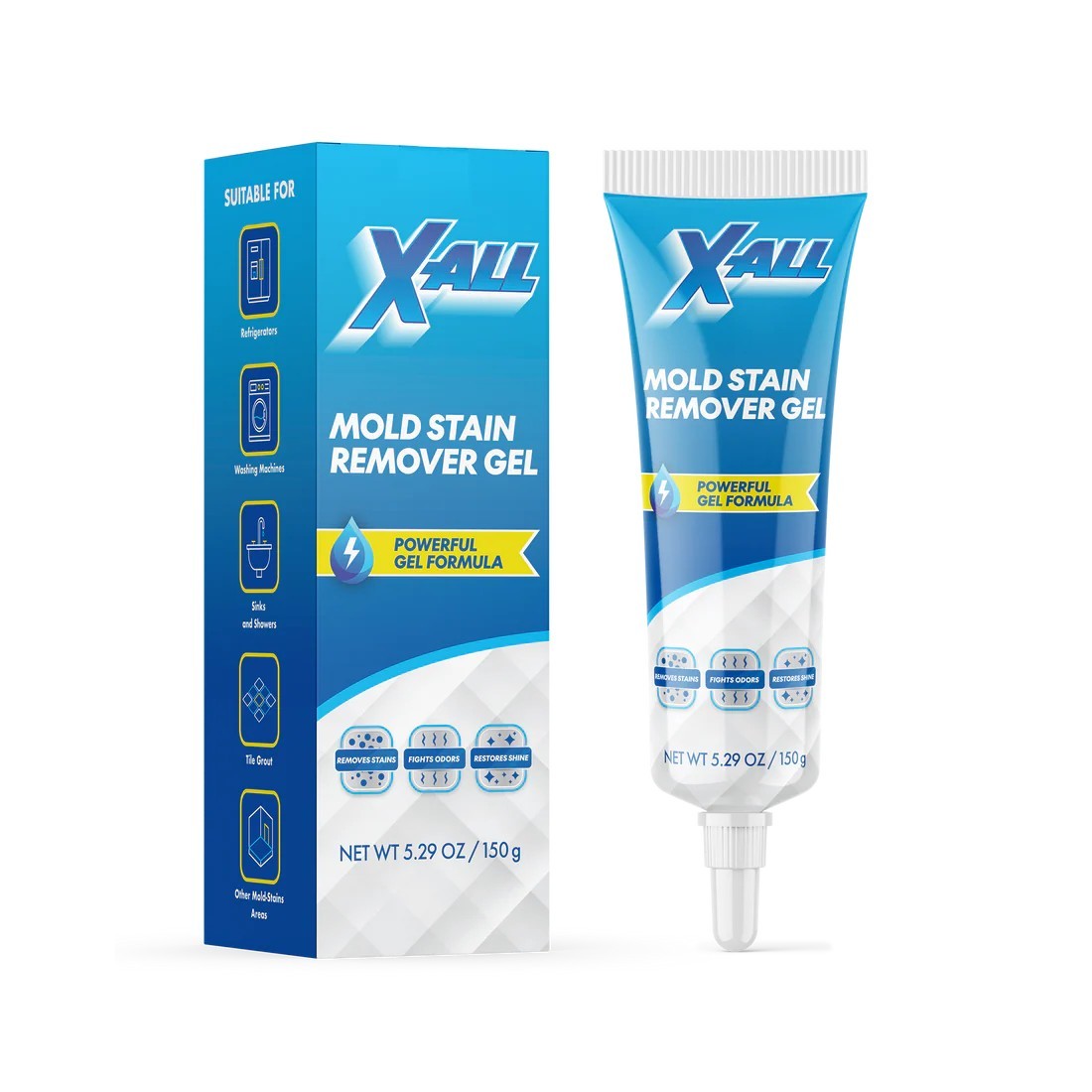 X-ALL Mold Stain Cleaning Gel – NEW/SALE/FREESHIP