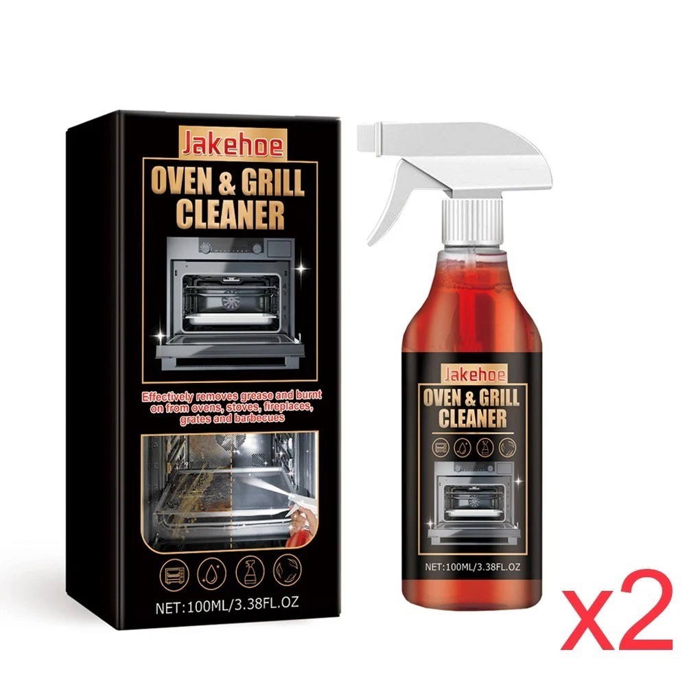 1~5x Oven & Grill Cleaner Spray, Professional Oven and Grill Cleaner 100ml