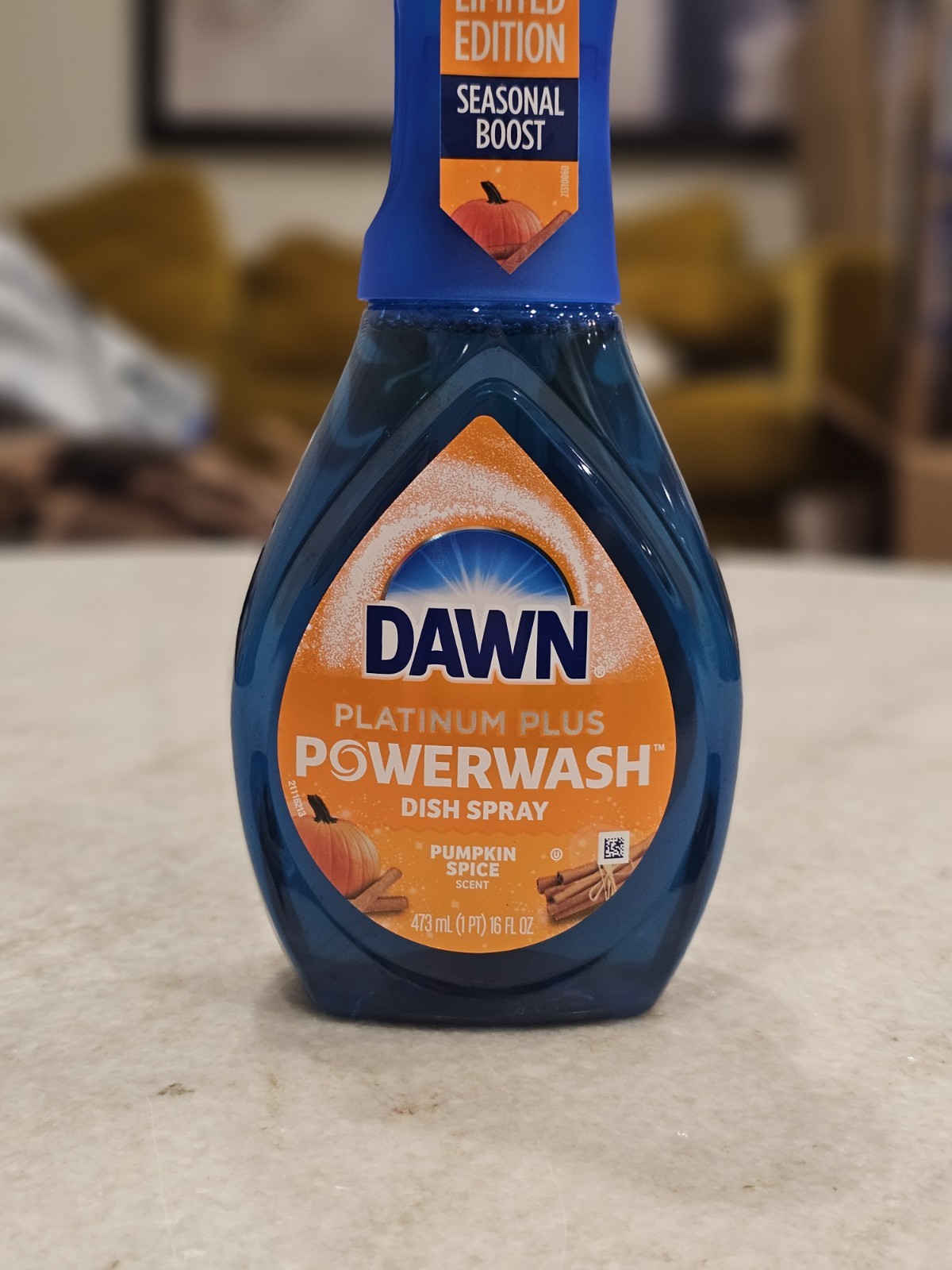 Dawn Powerwash Spray, Dish Soap, Dishwashing Liquid, Pumpkin Spice, 1 Starter