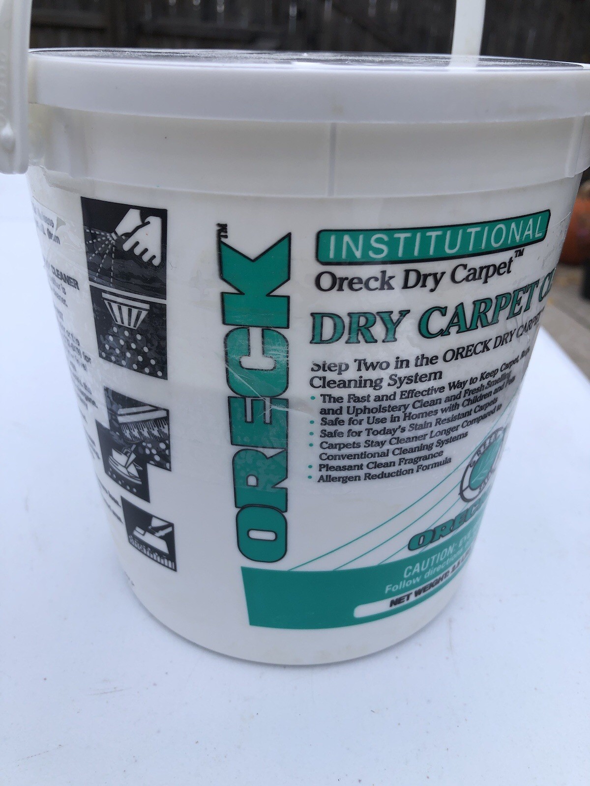 Oreck XL Dry Carpet Cleaning System Deep Clean Spray Rugs & Carpets