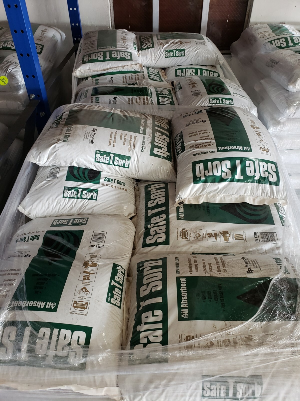 SAFE-T-SORB (Absorpex) ABSORBING OIL, PAINT, CHEMICALS 50X40lbX1Pallet | Dealer