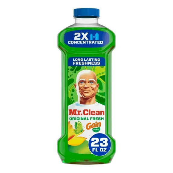Mr. Clean 2X Concentrated All Purpose Floor Cleaner Gain Original 23 oz