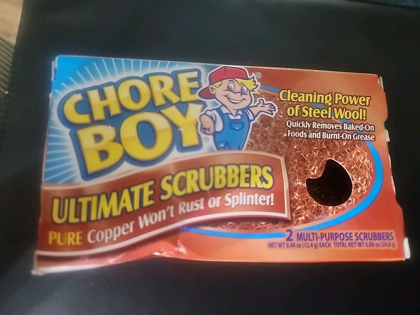 Chore Boy Copper Scouring Pad (2-Count) Chore Boy Ultimate Scrubbers