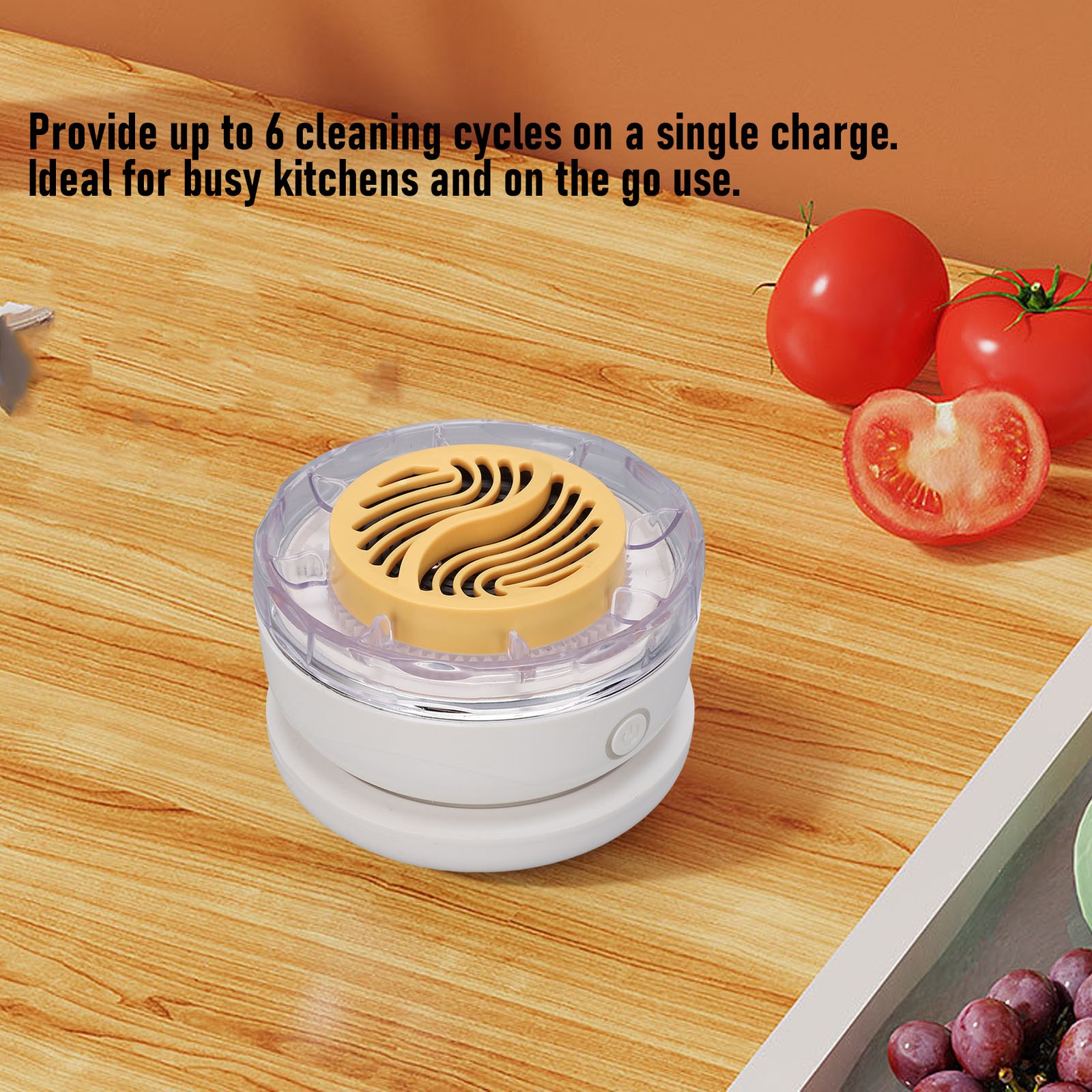 Cordless Electric Fruit Cleaner For Safe Food Preparation At Home JBJT