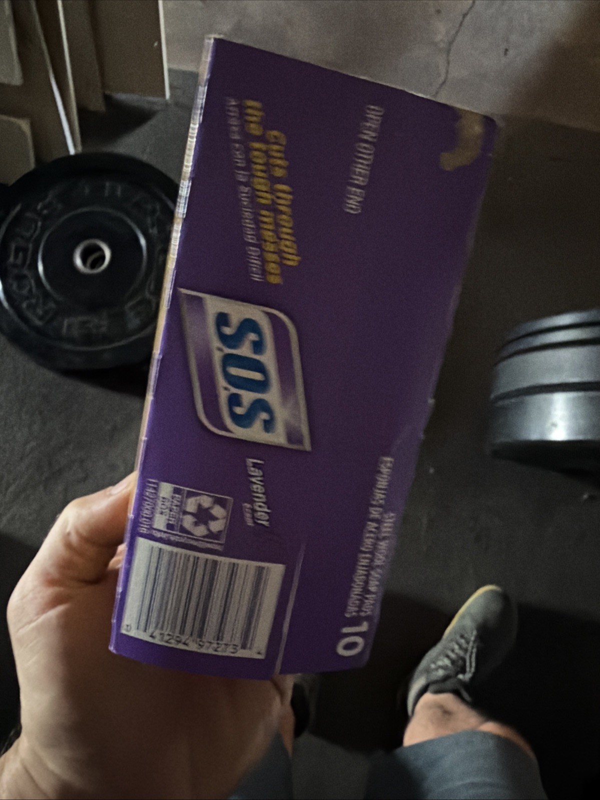 S.O.S Steel Wool Soap Pads Lavender – 10 ct