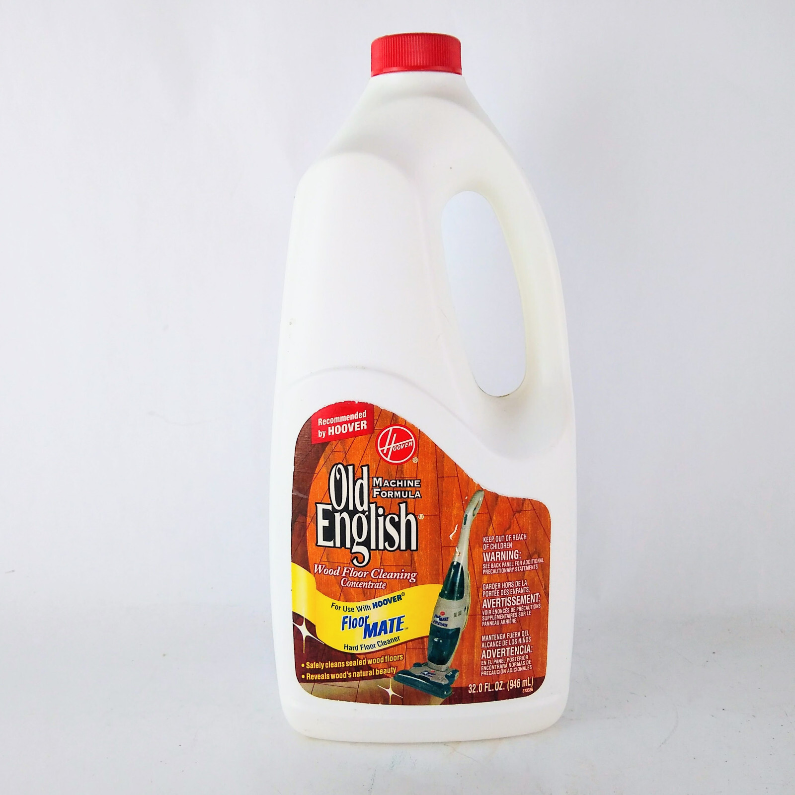 80% FULL Hoover Old English Floormate Machine Formula Wood Floor Cleaner 32oz